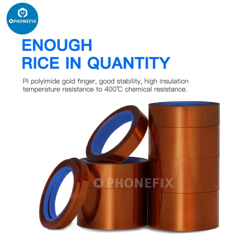 High-Temperature Polyimide Tape – Mechanic PCB & Battery Protection Wrap for Phone Circuit Board Repair