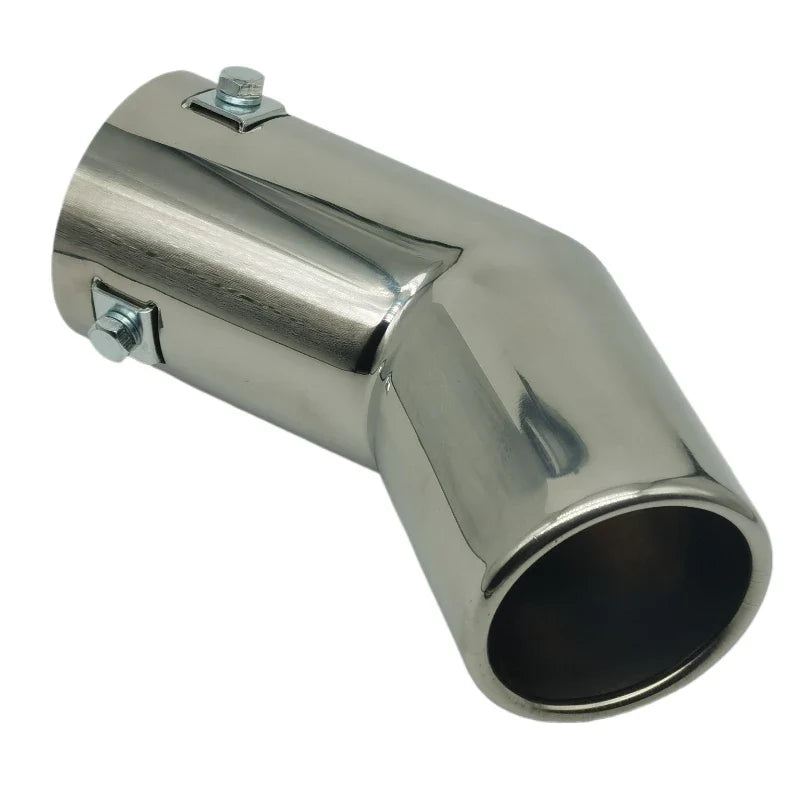 Stainless Steel Dual Muffler Tips for VW Golf 4, Bora, Jetta – Car Exhaust Tailpipes