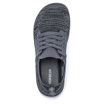HOBIBEAR Men's Wide Minimalist Barefoot Walking Sneakers – Zero Drop Sole