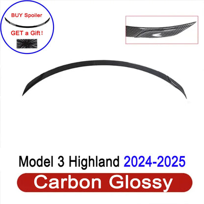 Newest Model 3 Highland 2025 Rear Spoiler – High-Performance Wing for Tesla Model Y (2017-2024) Car Accessories