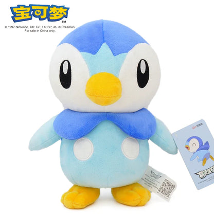 Original Pokemon Plush Toys – Gengar, Pikachu, Charizard & Piplup Soft Kawaii Dolls for Kids Gift