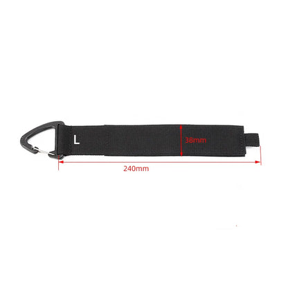 Nylon Cord Organizer Straps with Triangle Buckle – Heavy-Duty Cable & Hose Management Holder