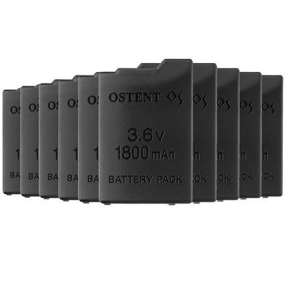 OSTENT 2/5/10pcs 1800mAh–2200mAh 3.6V Rechargeable Battery Pack – Replacement for Sony PSP 1000 PSP-110 Console