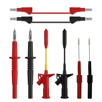 70PCS Multimeter Test Lead Kit – Complete Automotive Electronic Connector & Cable Hand Tool Set