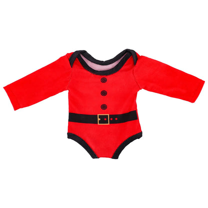 Pop Doll Christmas Outfit — Dress, Top & Pants Set for 18-Inch American and 43CM Reborn Baby Dolls, Our Generation Girl’s Toy Accessories