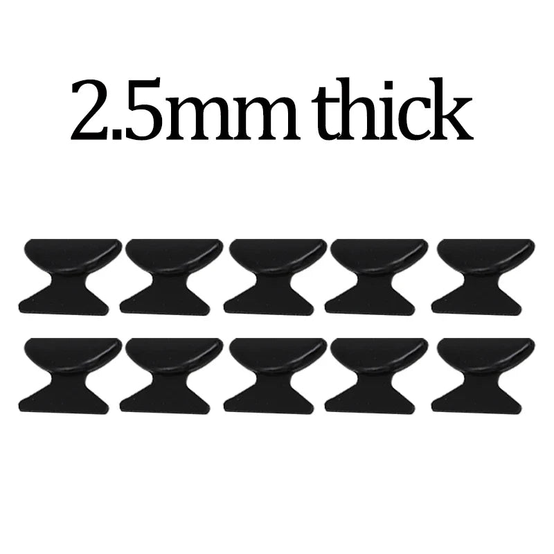 Transparent Anti-Slip Glasses Nose Pads - Self-Adhesive, Long-Lasting Nose Holders for Eyeglasses & Spectacles
