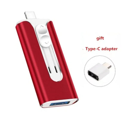 High-Speed USB Flash Drive – 512GB/256GB External Storage Pen Drive for iPhone, Android & PC, Portable Data Memory Stick for Photos, Videos & File Transfer