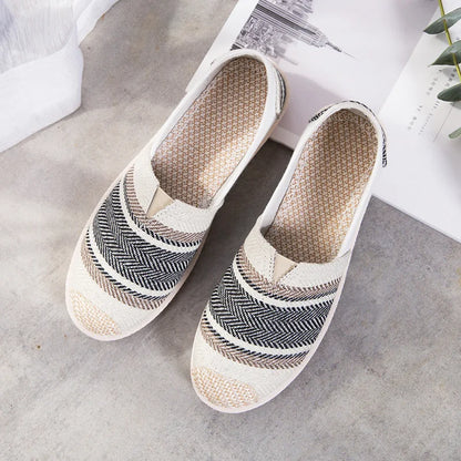 Women’s Summer Mesh Flat Shoes - Breathable Lightweight Slip-On Loafers & Casual Comfort Sneakers