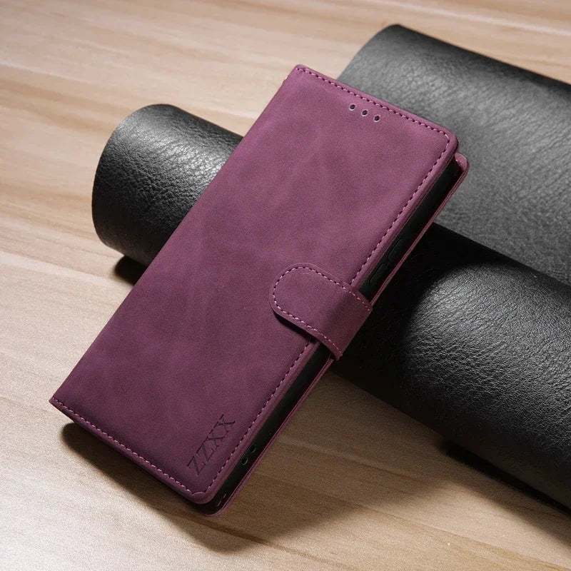 Wallet Card Slot Flip Leather Case for Samsung Galaxy A05s A07 A13 A14 A15 A16 A17 A26 A34 A35 A36 A52 A53 A54 A55 A56 A71 - Protective Phone Cover