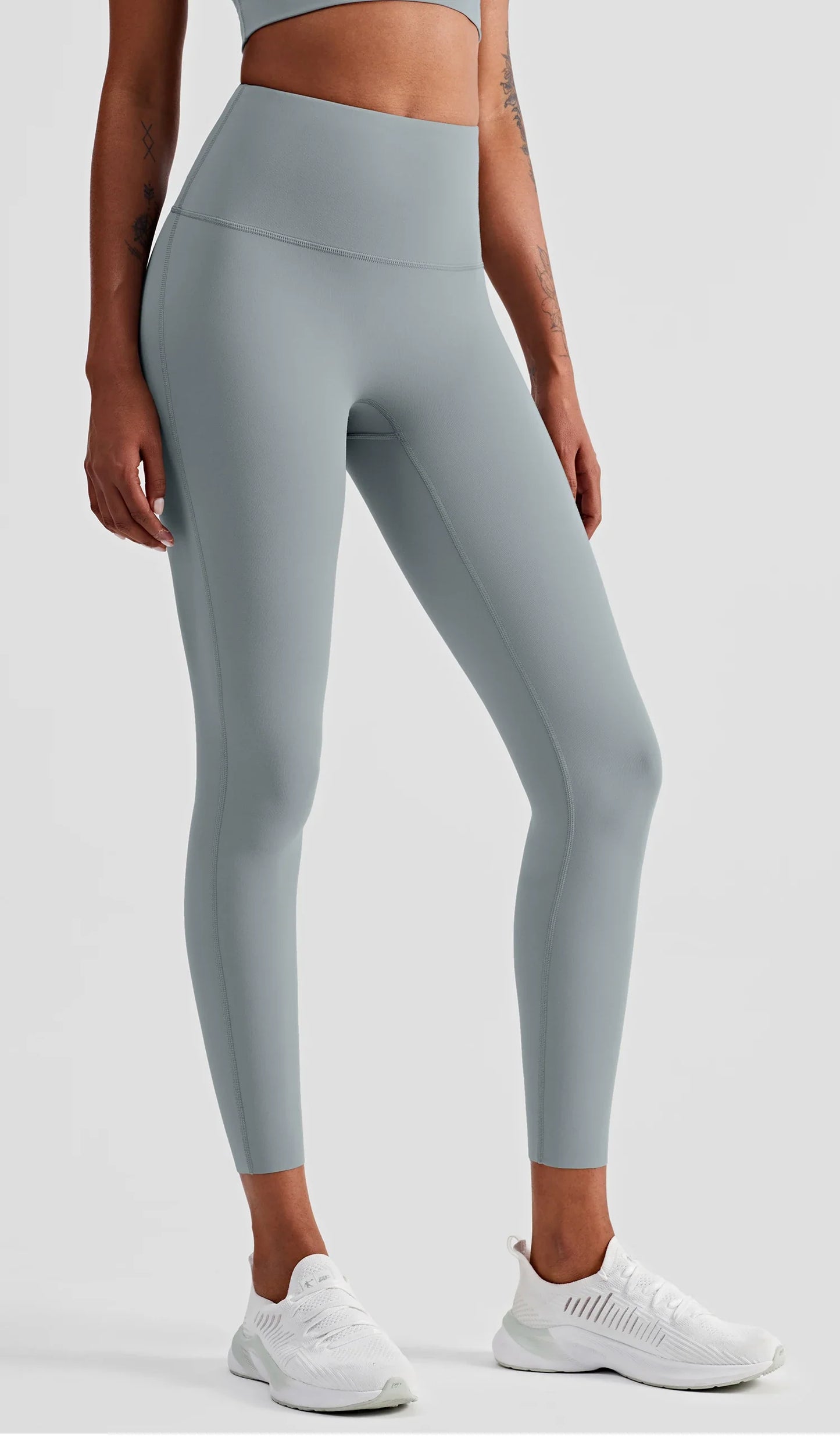 Women’s Lycra Four-Way Stretch Yoga Pants – High Waist Seamless Sports Leggings, T-Line Free Gym Fitness Wear