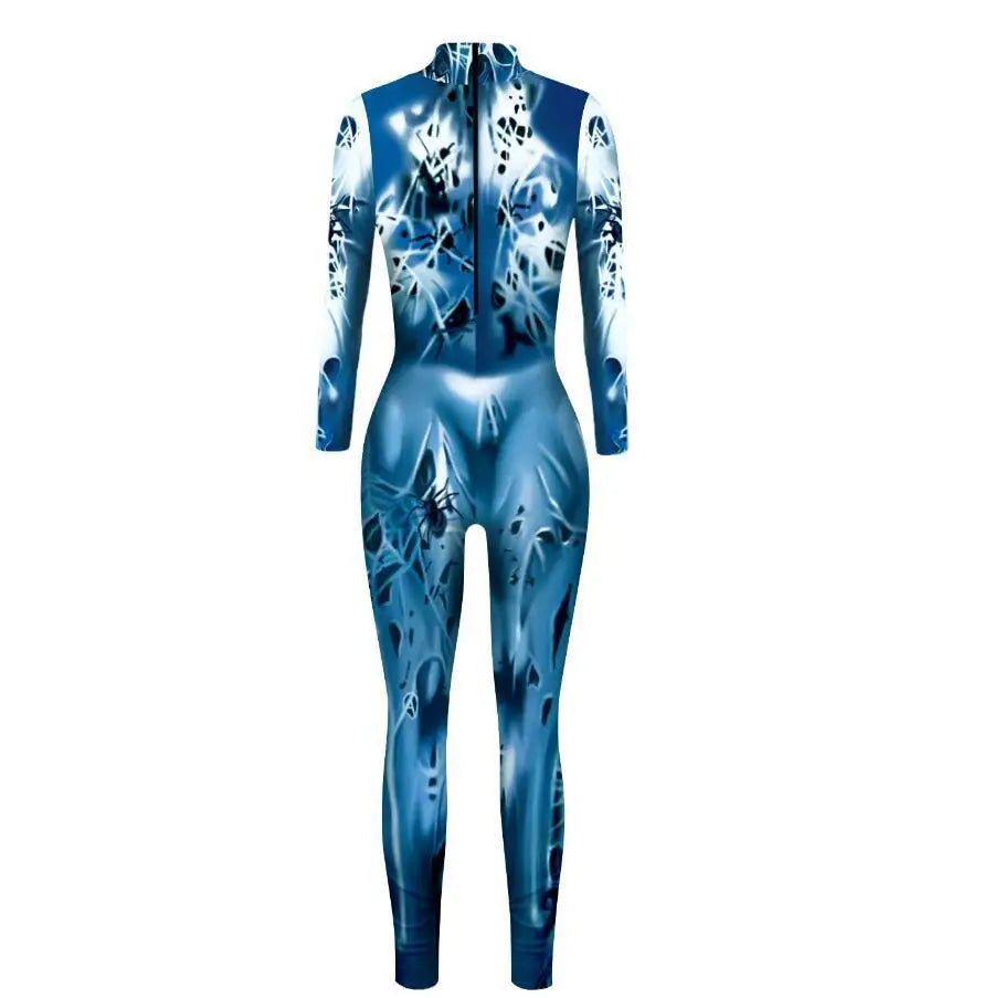 MINISO Women’s Cosplay Bodysuit – Sexy Spiderman, Iron Man & Gwen Stacy Jumpsuit for Halloween & Superhero Parties