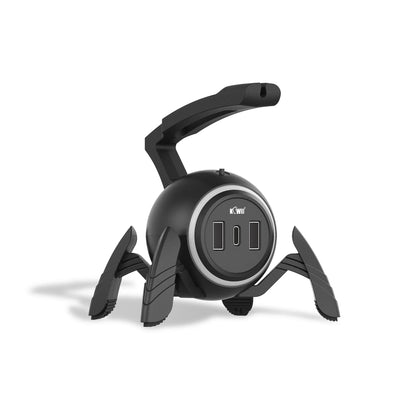 RGB Mouse Bungee with USB Hub – Flexible Mouse Cable Holder and Cord Organizer for Gaming and Esports