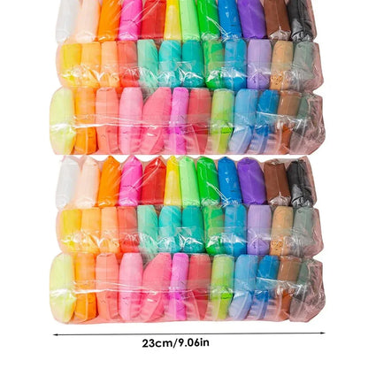 36-Color Air Dry Modeling Clay Kit - DIY Sculpting Set with Tools for Kids Ages 3-12