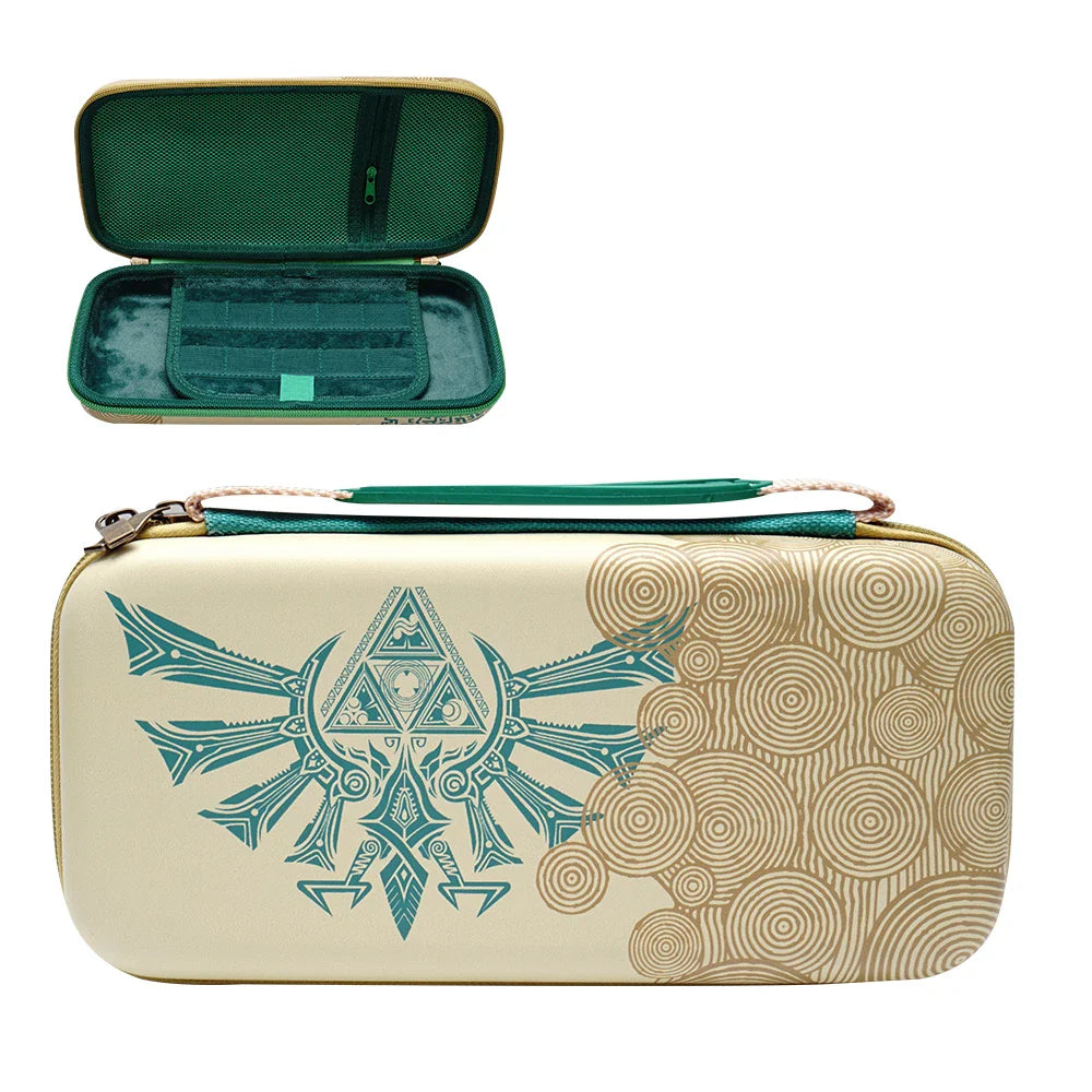 NEW Portable Storage Bag: Carrying Case for Nintendo Switch OLED - Hard Shell Card Box for Gaming Accessories