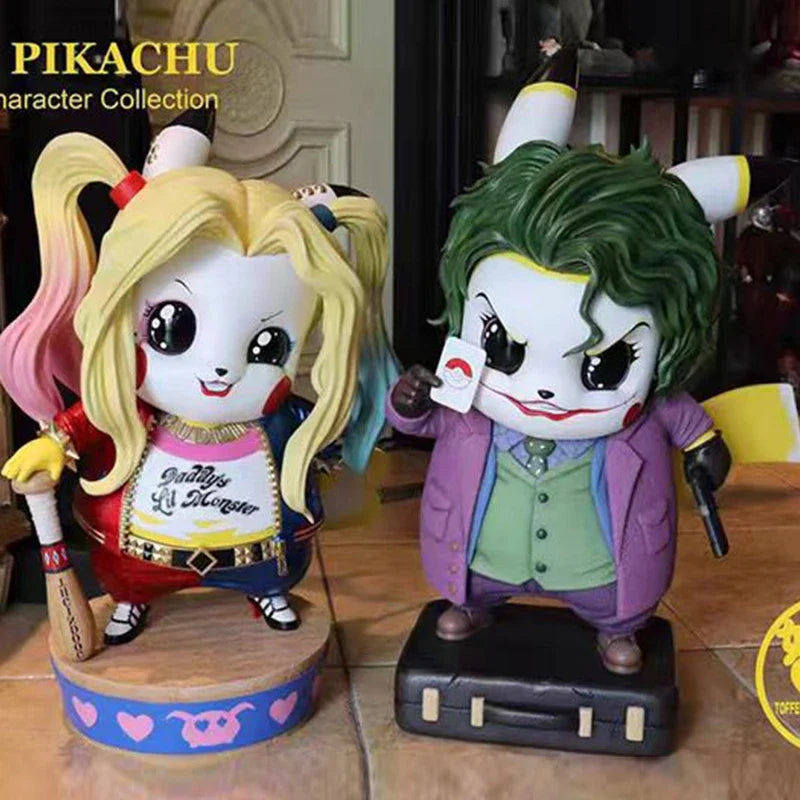 12.5cm Pokemon Pikachu The Joker GK Figure — Collectible Action Statue for Birthday Gifts & Decoration