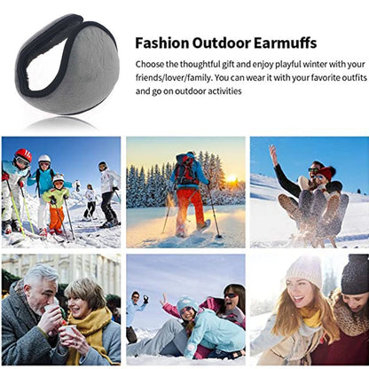 Winter Earmuffs for Cold Weather - Warm Ear Muff Headband for Men and Women, Ideal for Outdoor Running