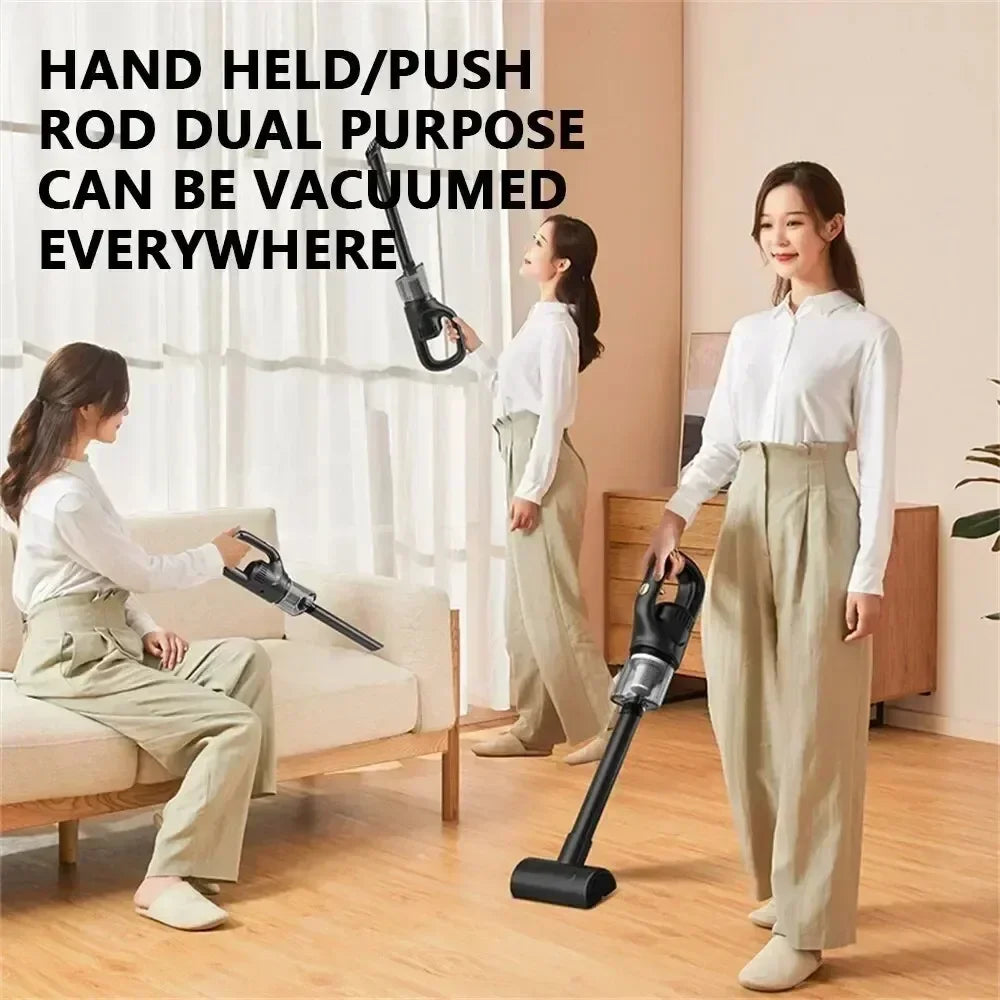 Cordless Handheld Vacuum Cleaner – Rechargeable Wet & Dry Mini Vacuum for Home, Car & Pet Cleaning