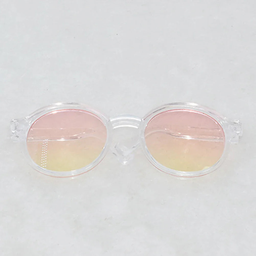 Labubu Doll Glasses – Cute Plastic Accessory for 10/15cm Cotton & Ropa Dolls