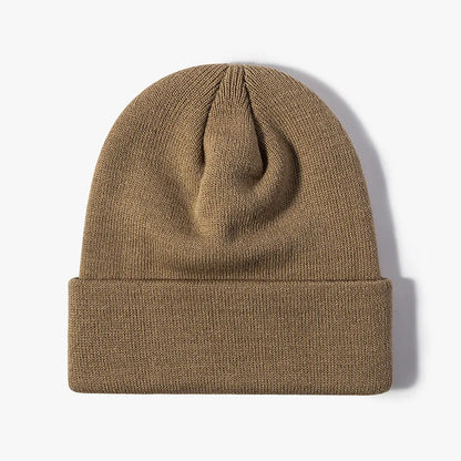 Winter Knit Beanie Hat - Warm Stretch Skull Cap for Boys Girls Adults in Black White Blue Pink & More Colors