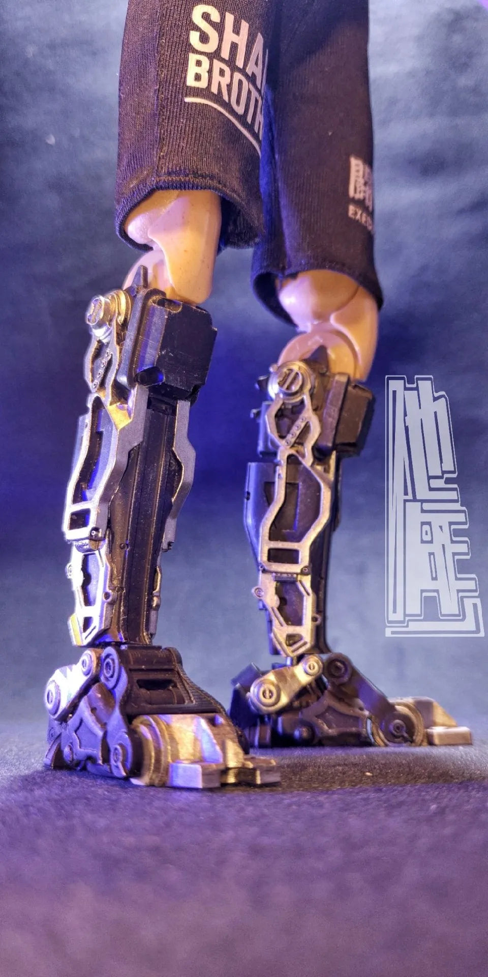 1/6 Mechanical Calf Sci-Fi Artificial Limb Exoskeleton - Ankle Accessory for 12-Inch Soldier ES2.0 Action Figure