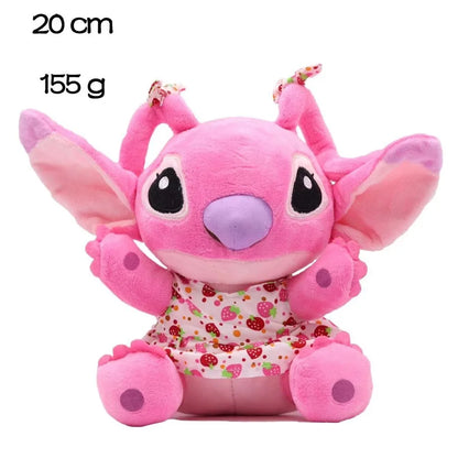 20cm Kawaii Stitch Anime Plush Doll – Soft Stuffed Toy for Kids, Baby, and Birthday Gifts