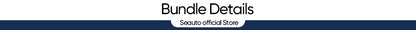 (2025 New) Seauto Crab Pro Cordless Robotic Pool Cleaner – Vacuum for Inground Pools up to 2000 Sq.ft, Wall & Waterline Cleaning