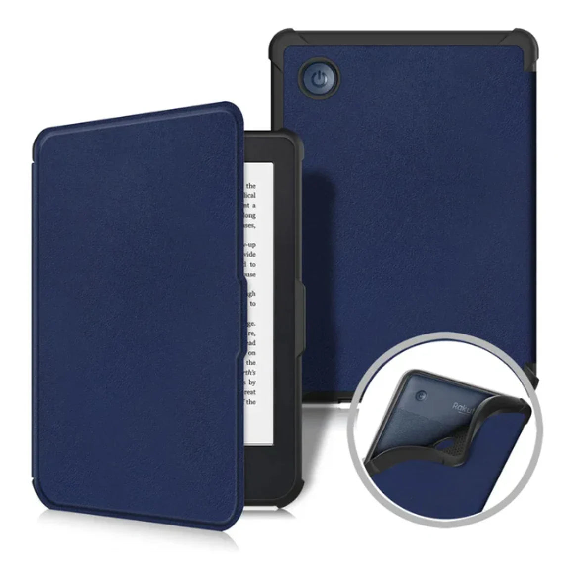 Kobo Clara BW/Clara Colour 2024 Case - 6 Inch Auto Wake Sleep PU Leather Cover, Soft Magnetic Ereader Hoesje N365 N367 Funda