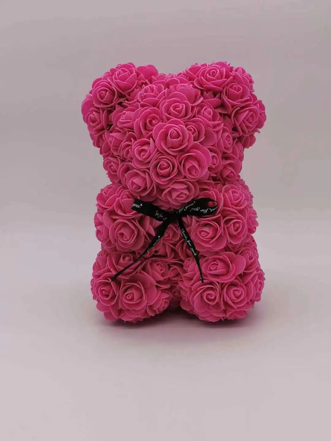 Romantic Eternal Flower Rose Bear — Creative Valentine’s Day & Christmas Gift, Wedding Decoration Hug Bear with Roses