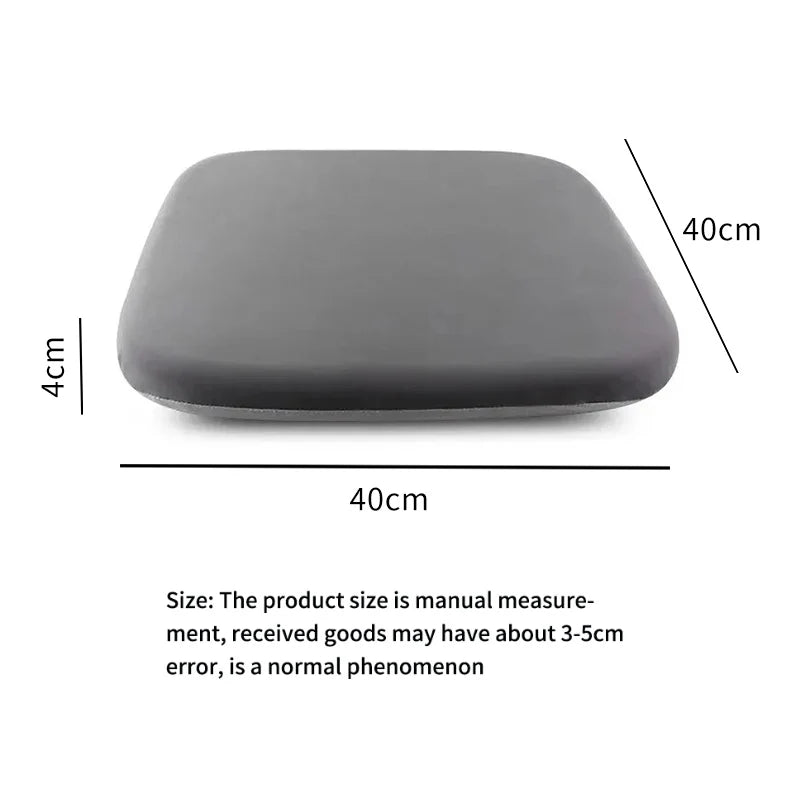 Ergonomic Memory Foam Seat Cushion – Hemorrhoid Relief & Support for Office, Students & Prolonged Sitting
