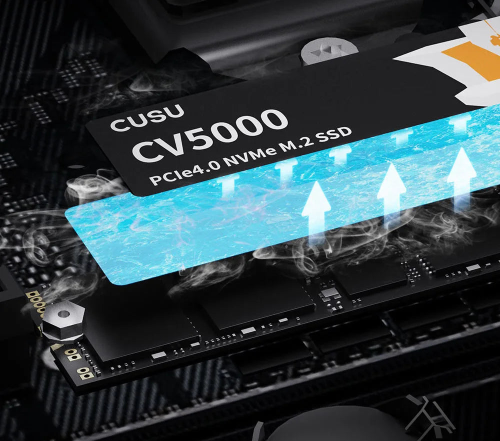CUSU M.2 NVMe SSD – 512GB/1TB/2TB/4TB PCIe 4.0 M.2 2280 for PS5, PC, Laptop