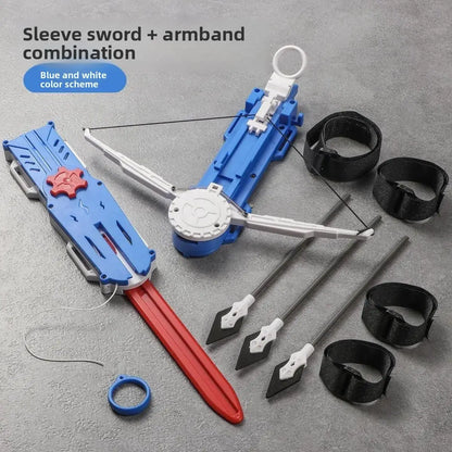 Assassin’s Sleeve Sword Toy – Retractable Hidden Blade for Kids, Interactive Cosplay Prop & Birthday Party Gift