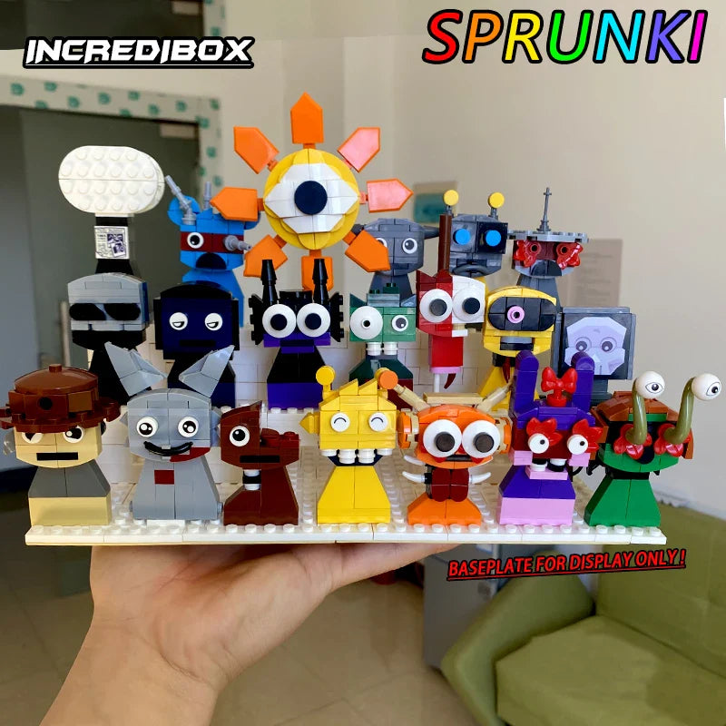 New Moc Incredibox Sprunki Building Blocks Toy – Horror Anime Music Game Gift for Birthday & Christmas   2/2