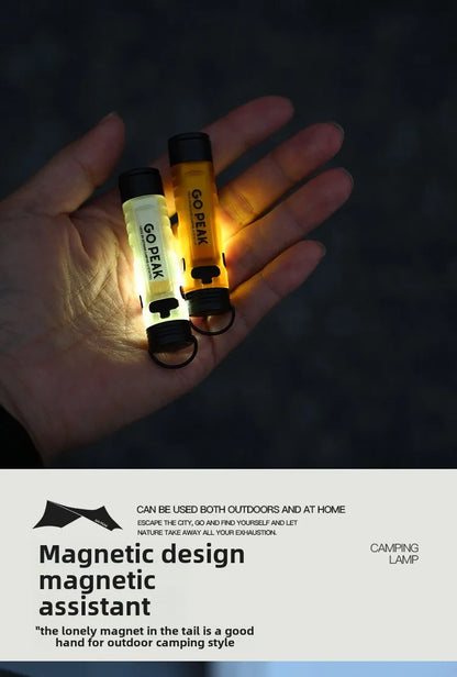 GOPEAK Pocket Mini LED Flashlight – Outdoor Key Clip Cap Light, Long-Lasting Emergency and Disaster Relief 5050 Small Torch