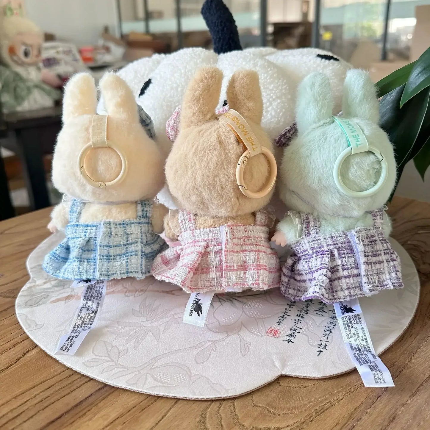 17cm Mini Plush Doll Clothes – Korea Kpop Exo Labubu Idol Suit Outfit Accessories, Doll Clothing Gift (Clothes Only)