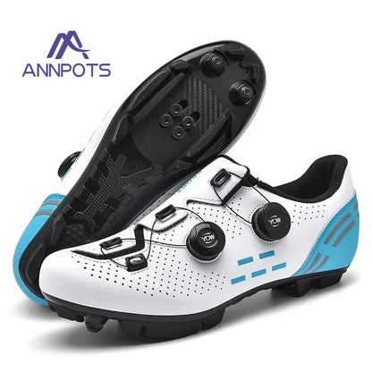 Non-Slip Mountain Bike Cycling Shoes - Unisex MTB Road Racing Sneakers for Men & Women Outdoor Riding