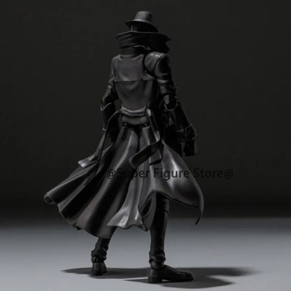 Sentinel Peter Parker Action Figure – Spider-Verse Noir PVC Collectible, Movable Miles Parker Figurine