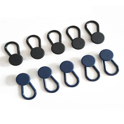 Flexible Waist Extenders for Jeans & Pants - 15mm/18mm Buttons for Women & Men, Ideal for Pregnancy, Skirts - Model 87HA