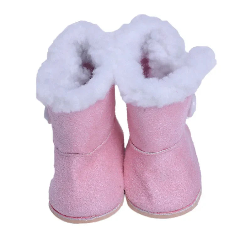 18-Inch American Doll Clothes Set — 43CM Reborn Baby Doll Outfit for Nenuco, Our Generation Dolls, DIY Toys Gift for Girls