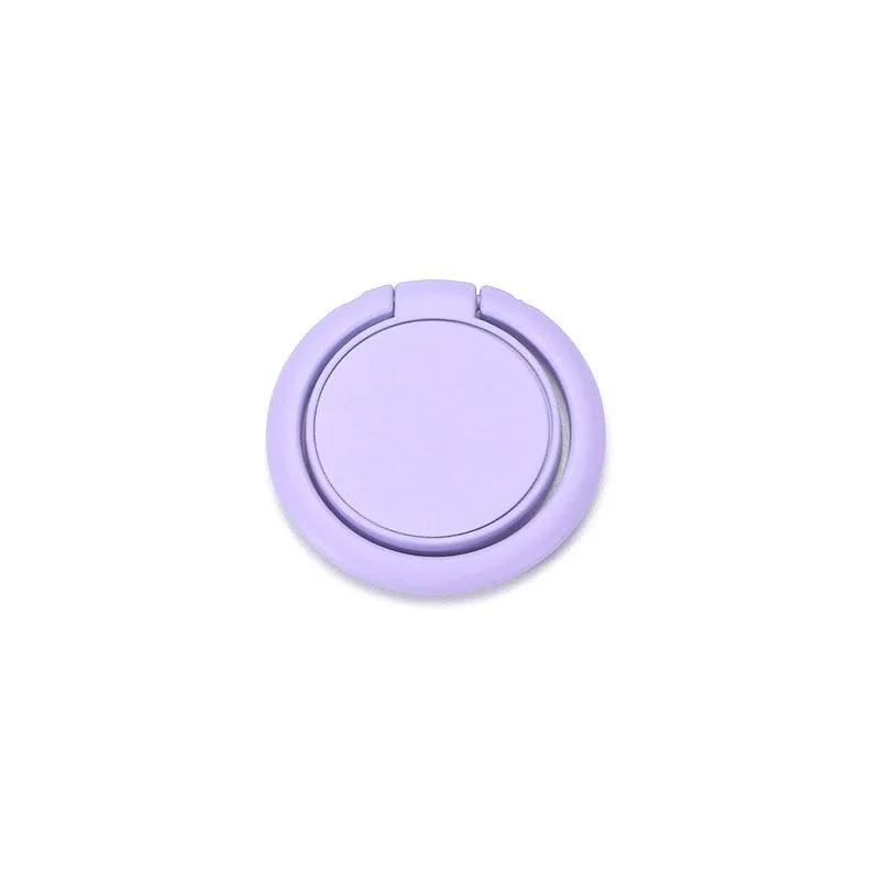 360° Rotating Finger Ring Holder Stand - Magnetic Car Mount & Universal Phone Back Sticker Pad Grip