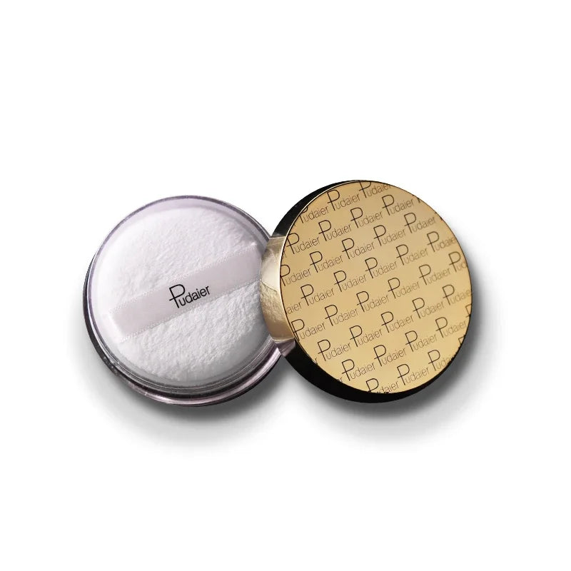 Matte Loose Setting Powder – Oil-Control Mineral Face Concealer, Long-Lasting Bronzer & Contour for Dark Skin