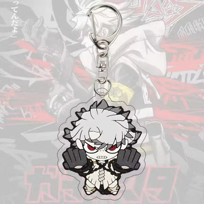 Gachiakuta Anime Acrylic Keychain – Zanka, Riyo, Jabber, Rudo & Enjin Cosplay Fan Gift Desk Decor Collectible