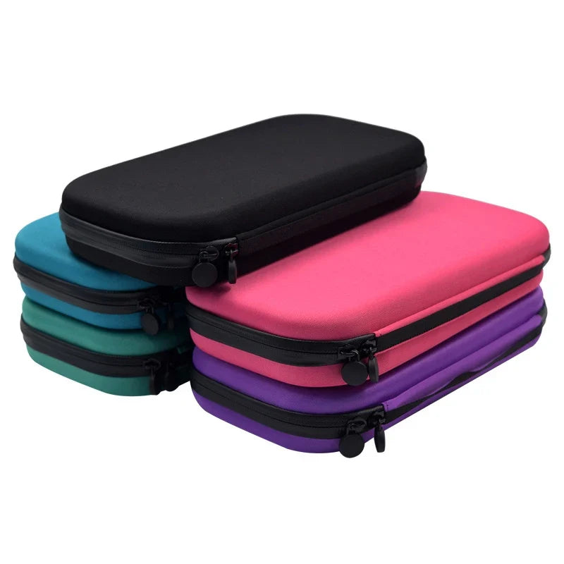 Portable Stethoscope Storage Case - EVA Travel Organizer with Mesh Pocket for Medical Tools, Hard Drive & Accessories
