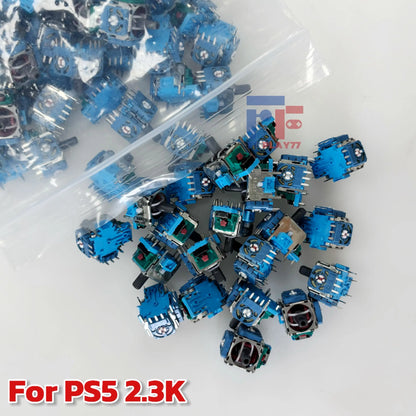 100pcs Original Blue 3D Analog Stick Potentiometers – Replacement for PS5 DualSense Controller Joystick Buttons
