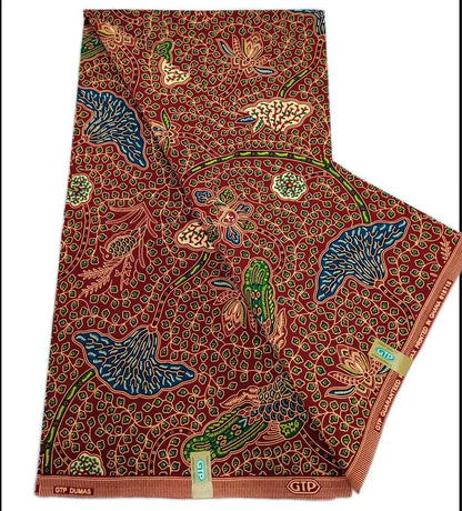 African Wax Print Fabric - High-Quality Cotton Ankara Gold Print Pagne for Wedding & Dress Sewing
