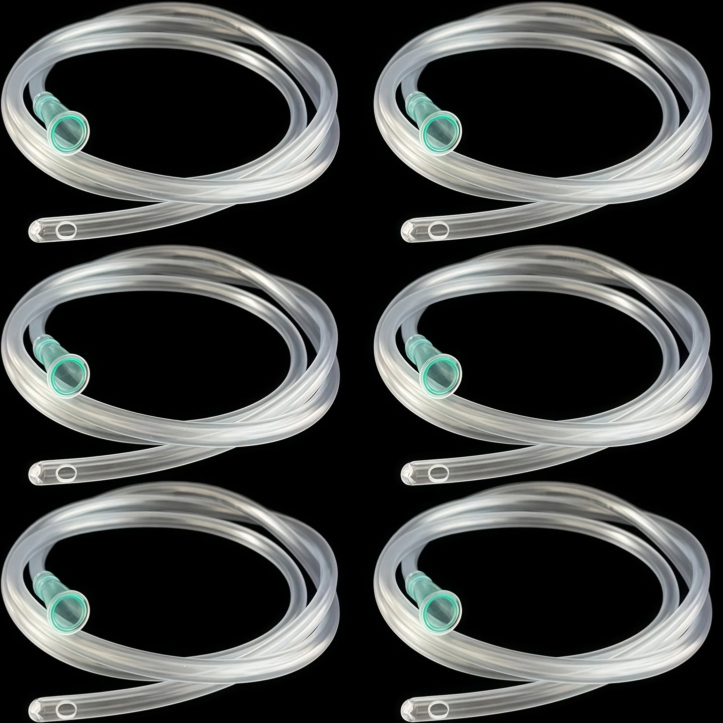 1M Green Needle with Transparent Soft Tube – Compatible with Large-Bore Syringes