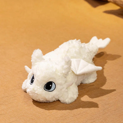 55/70cm Cute Dragon Plush Stuffed Toy – Soft Anime Cartoon Pillow Cushion for Kids Sofa, Bed, Christmas & Birthday Gift