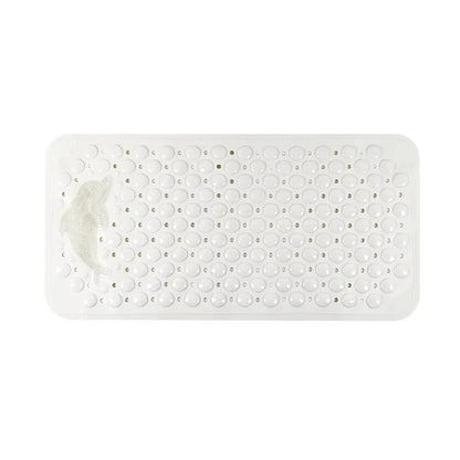 Dolphin Rectangular Non-Slip Bath Mat – 35x70cm PVC Anti-Skid Bathroom & Bathtub Foot Rug