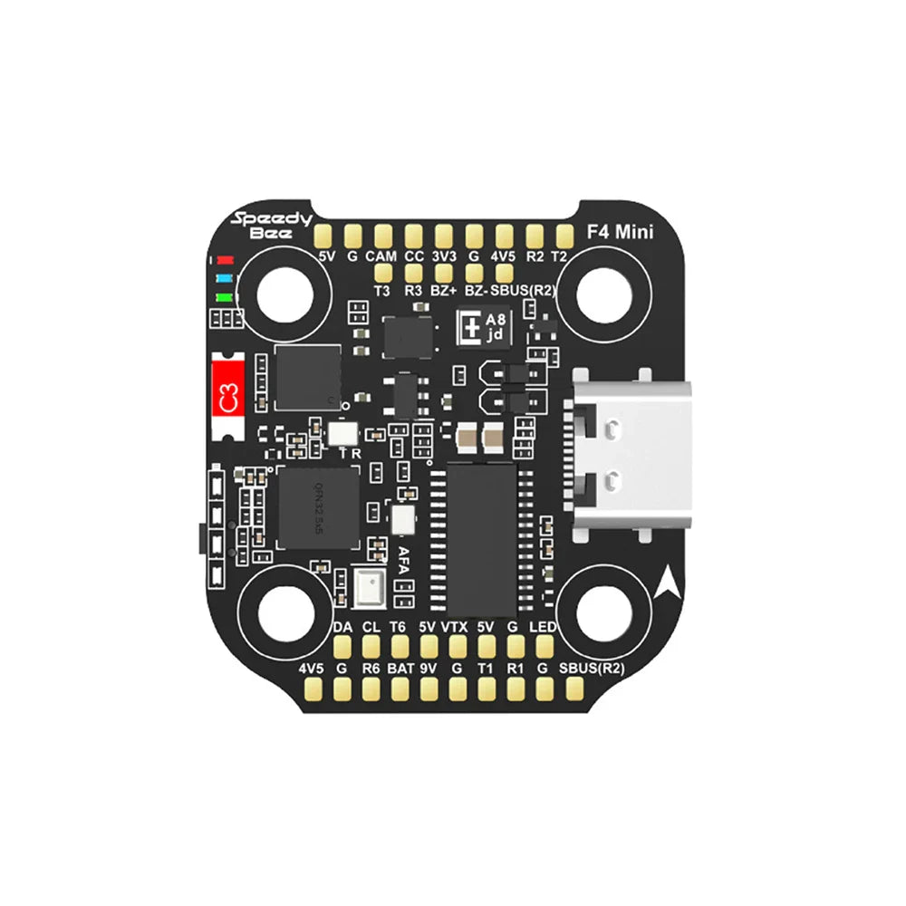 SpeedyBee F405 Mini Stack Flight Controller with BLS 35A V2 4-in-1 ESC for RC FPV Racing Drone