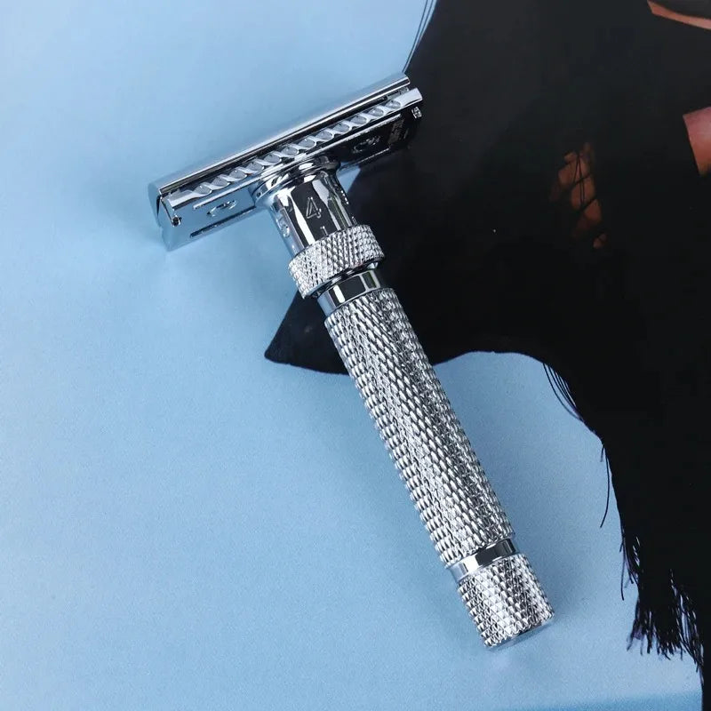 Yaqi Adjustable "The Final Cut" Chrome Safety Razor – Precision Shaving Tool