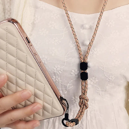 New Lanyard Cell Phone Wrist Hand Strap - Cord to Hang Mobile Rope - Smartphone Shoulder Phone Chain Key Strap for iPhone